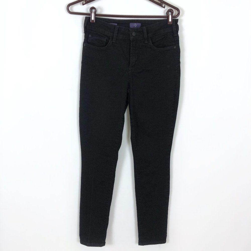 NYDJ Black Alina Legging Jeans Women's Size 4